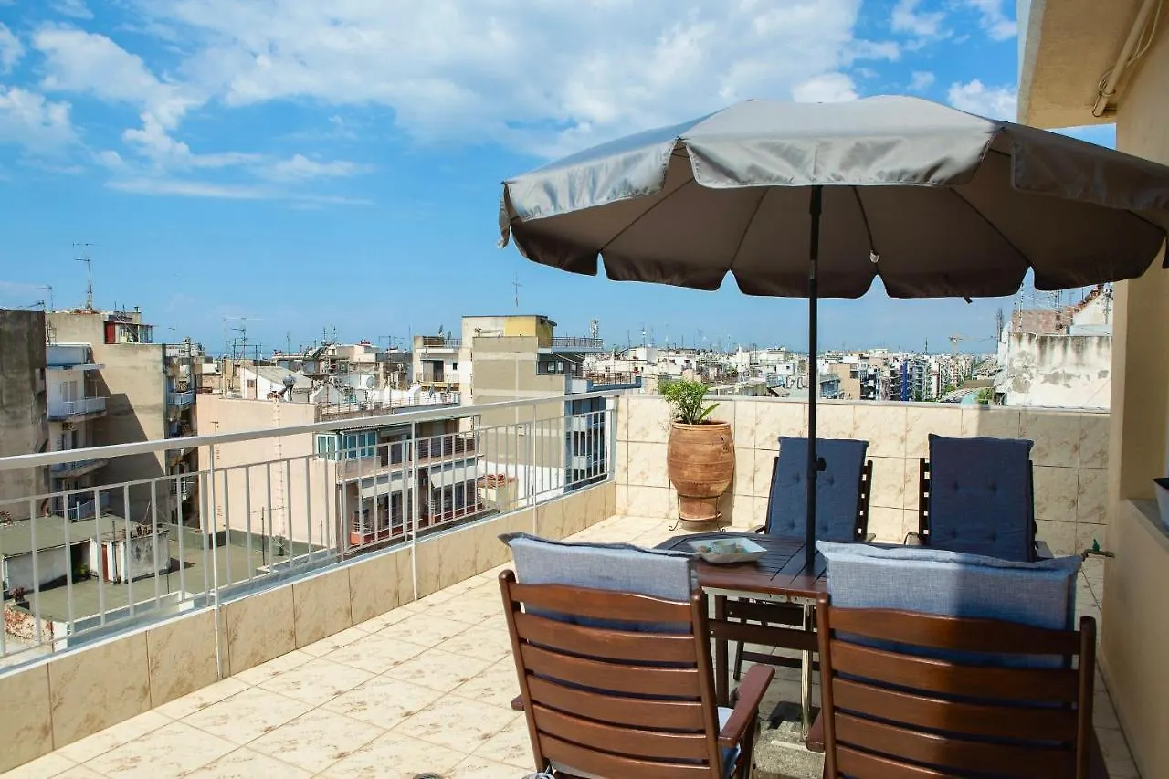 Appartamento Horizon /Downtown Penthouse W/ Massive Terrace Salonicco